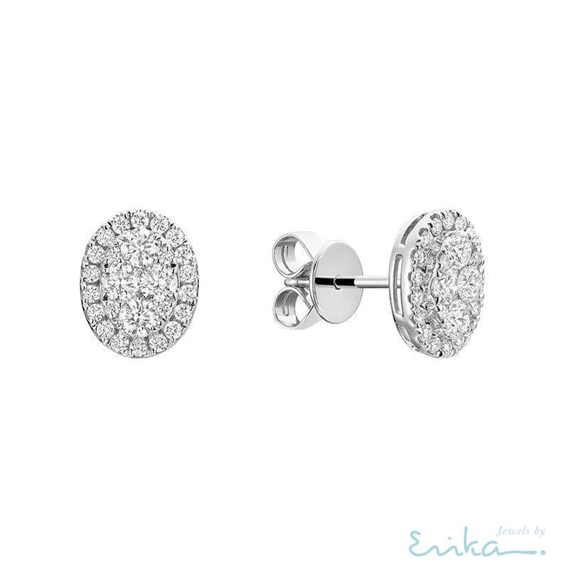 Diamond Earring - Boucle D'oreille en Diamant-RNB Jewellery
