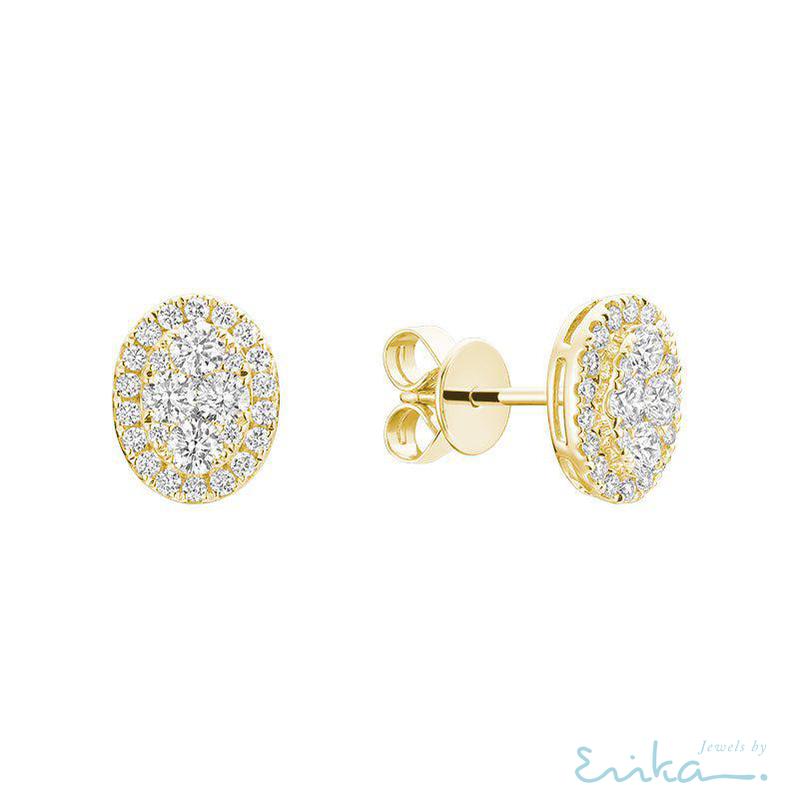 Diamond Earring - Boucle D'oreille en Diamant-RNB Jewellery