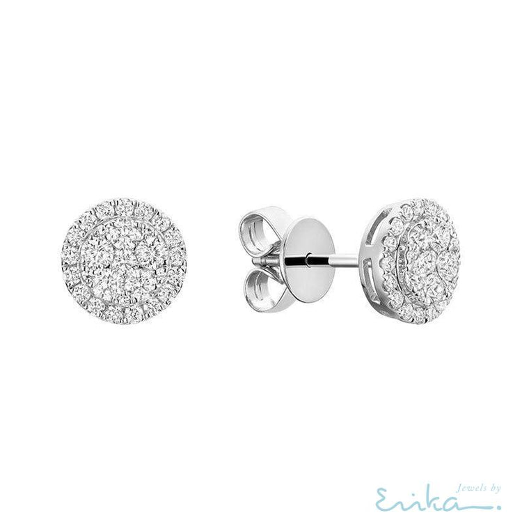 Diamond Earring - Boucle D'oreille en Diamant-RNB Jewellery