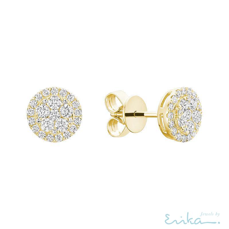 Diamond Earring - Boucle D'oreille en Diamant-RNB Jewellery