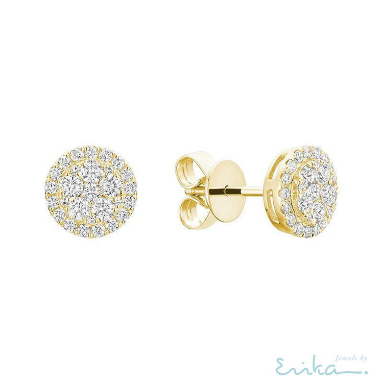 Diamond Earring - Boucle D'oreille en Diamant-RNB Jewellery