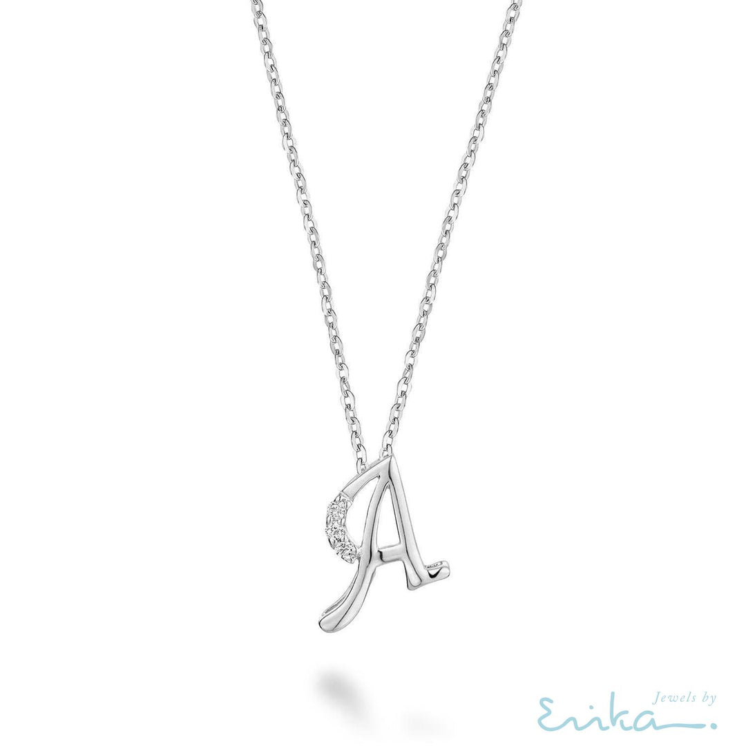 Mini Diamond Initials-RNB Jewellery