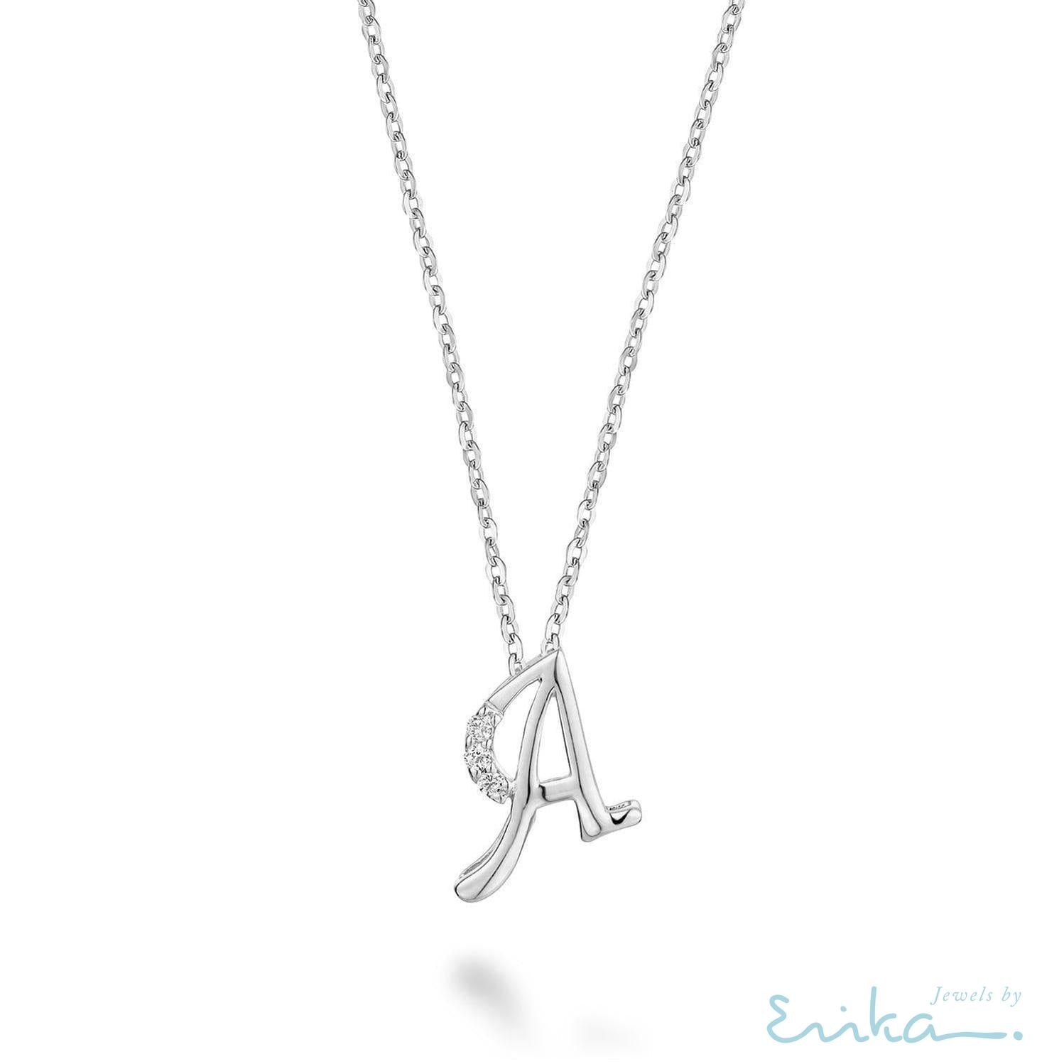 Mini Diamond Initials-RNB Jewellery