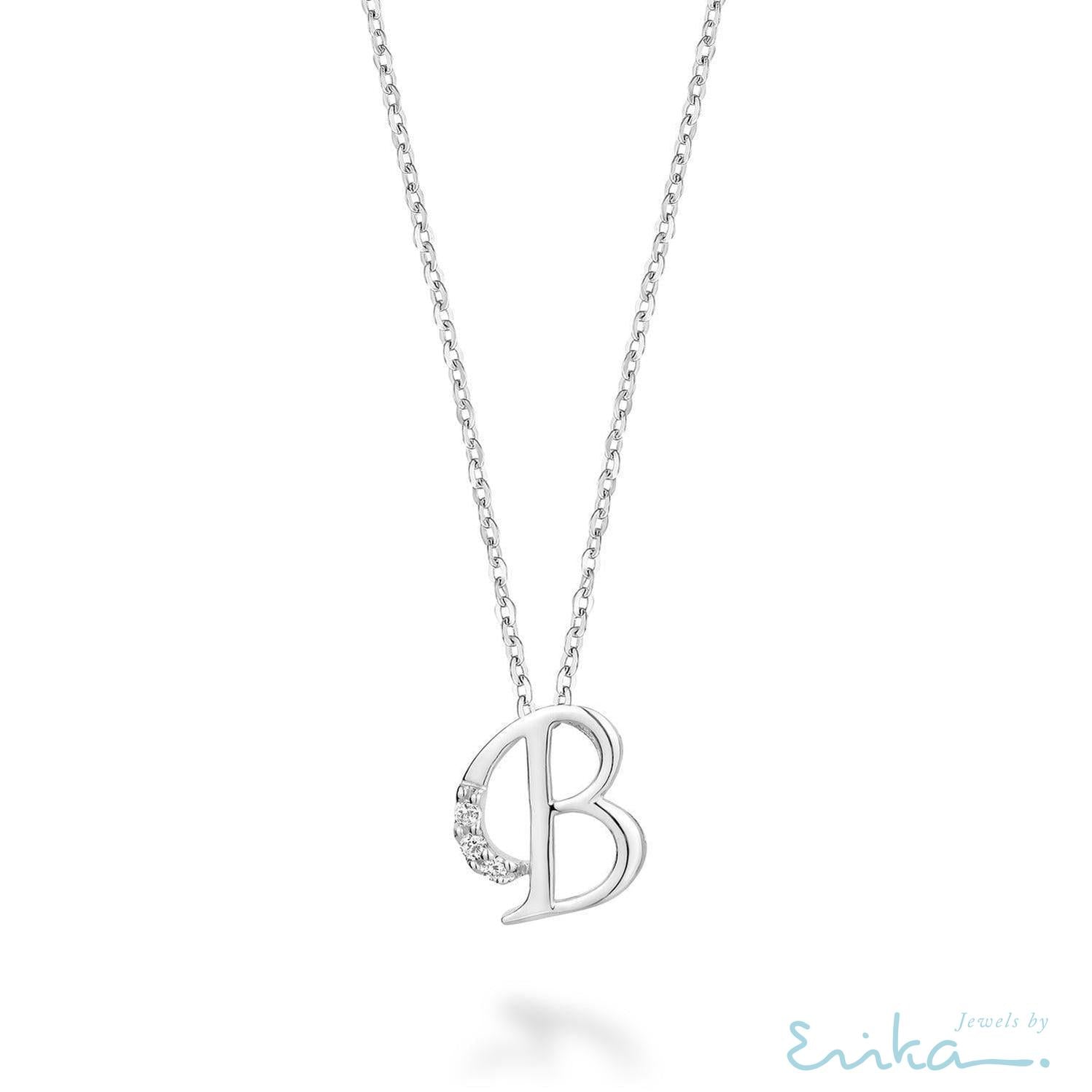 Mini Diamond Initials-RNB Jewellery
