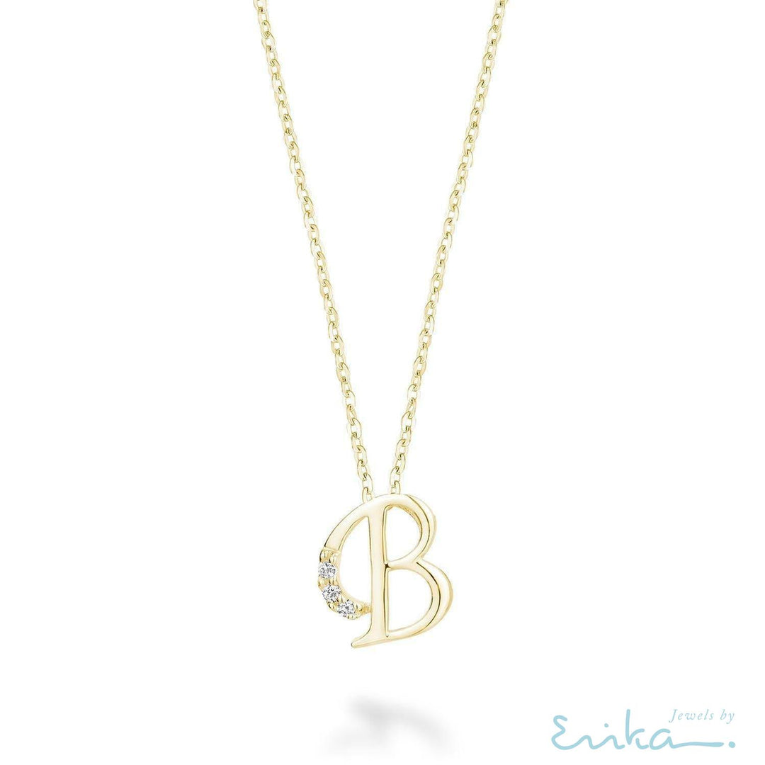 Mini Diamond Initials-RNB Jewellery