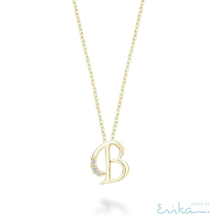 Mini Diamond Initials-RNB Jewellery