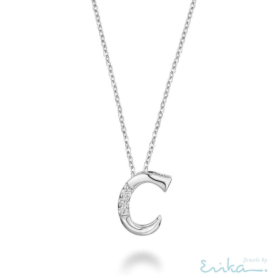 Mini Diamond Initials-RNB Jewellery