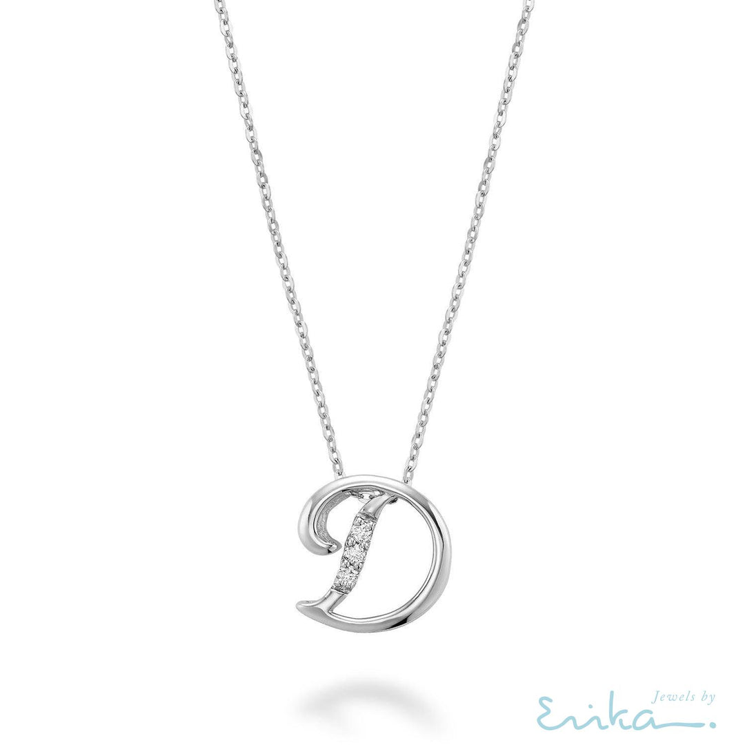 Mini Diamond Initials-RNB Jewellery