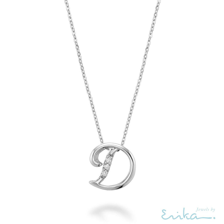 Mini Diamond Initials-RNB Jewellery