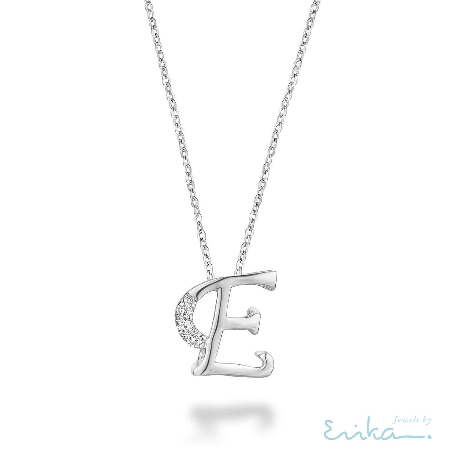 Mini Diamond Initials-RNB Jewellery