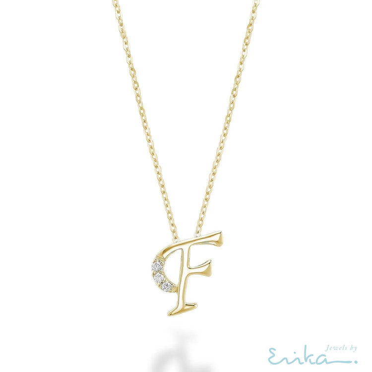 Mini Diamond Initials-RNB Jewellery