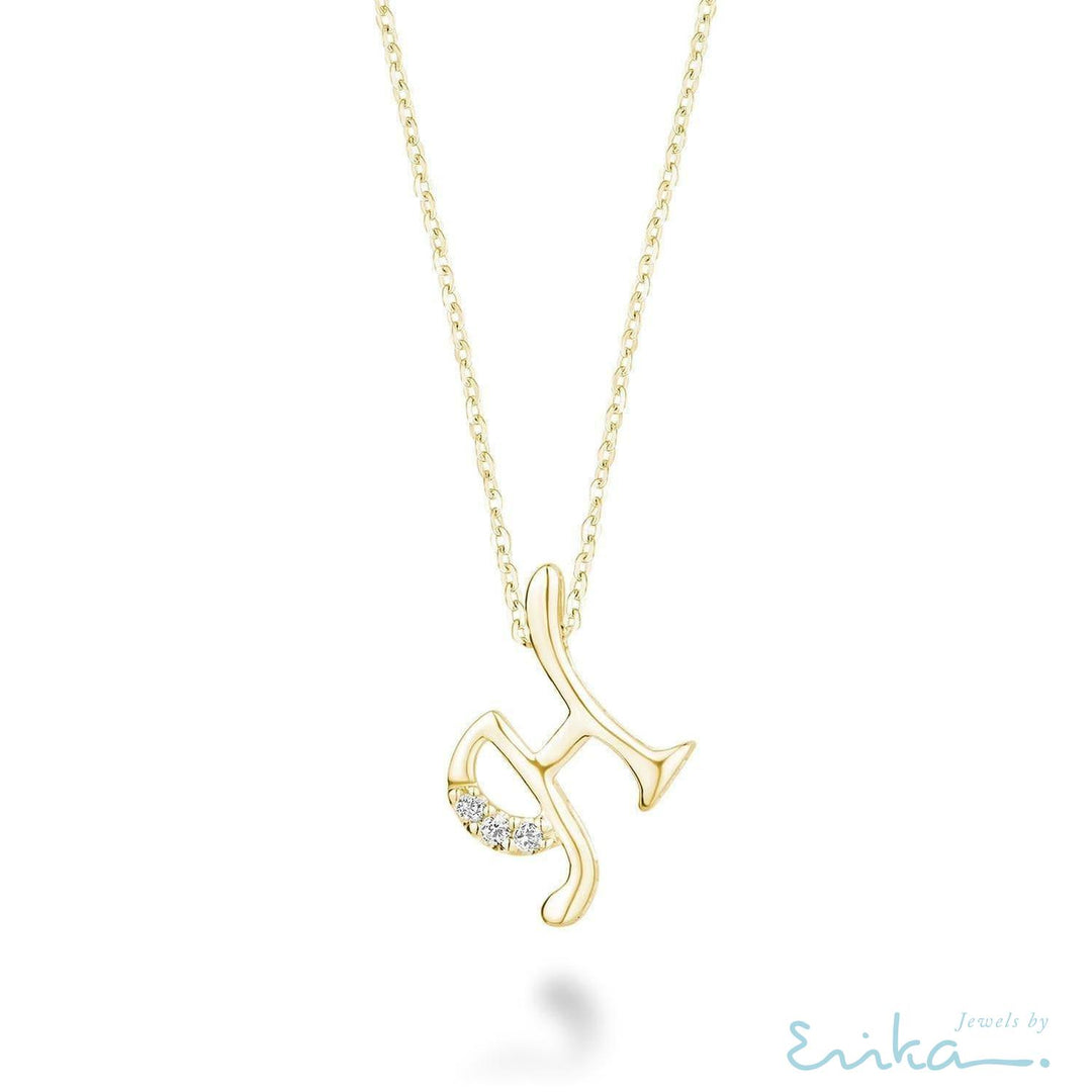 Mini Diamond Initials-RNB Jewellery