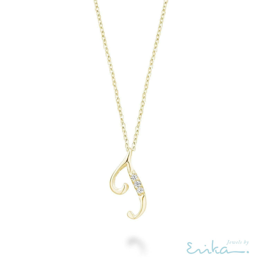 Mini Diamond Initials-RNB Jewellery