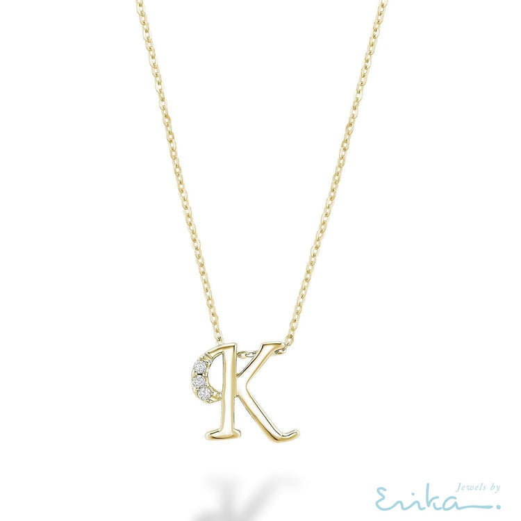 Mini Diamond Initials-RNB Jewellery