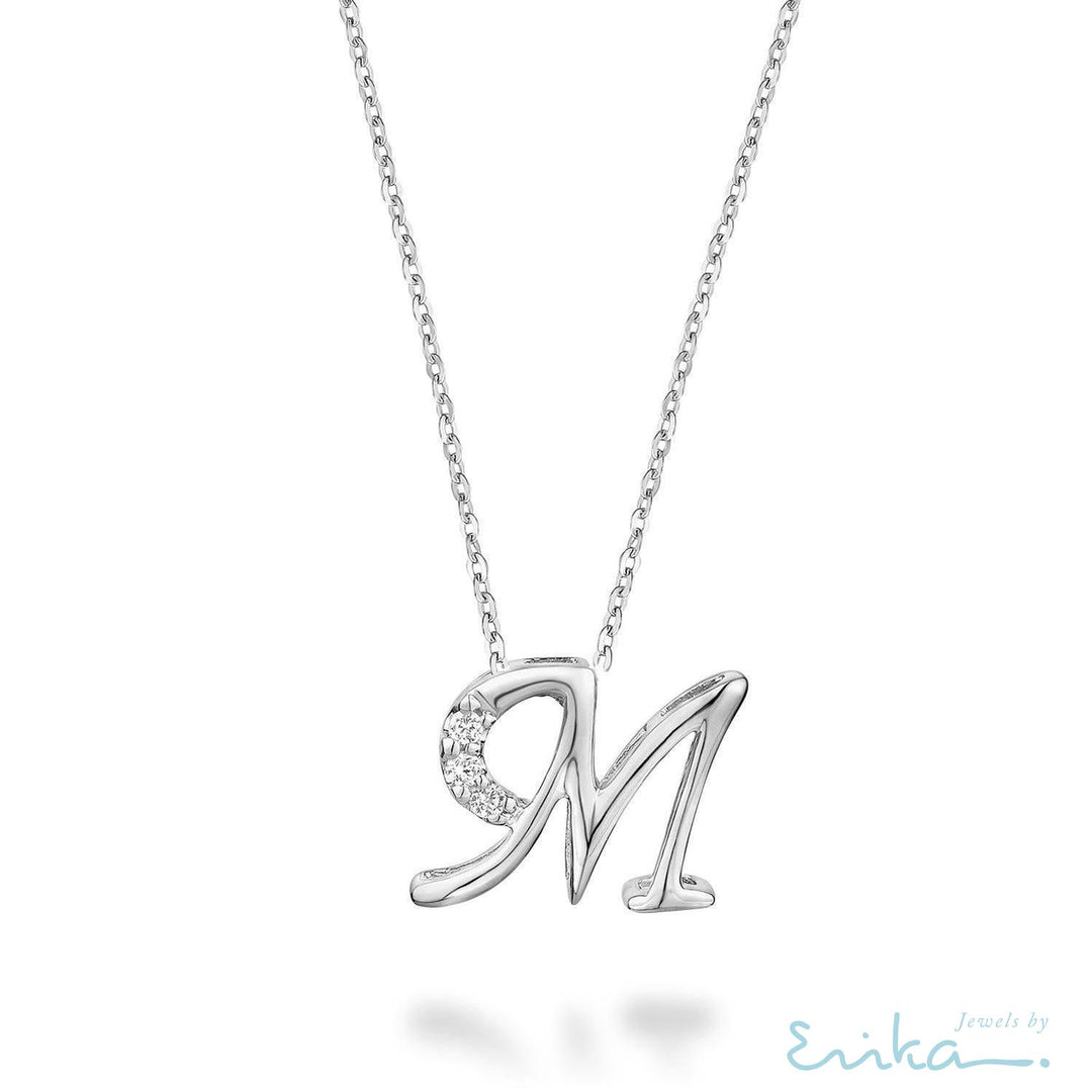 Mini Diamond Initials-RNB Jewellery