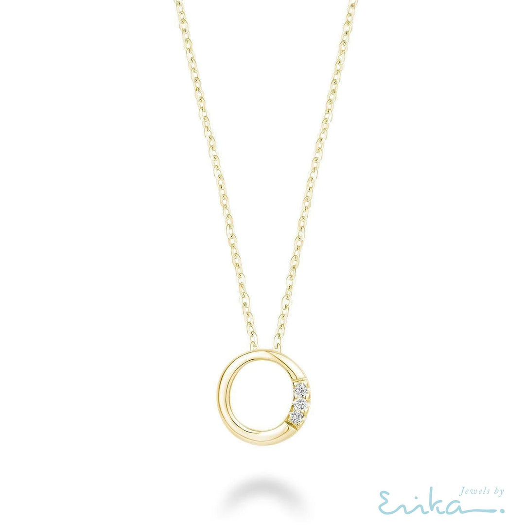 Mini Diamond Initials-RNB Jewellery