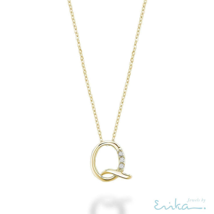 Mini Diamond Initials-RNB Jewellery