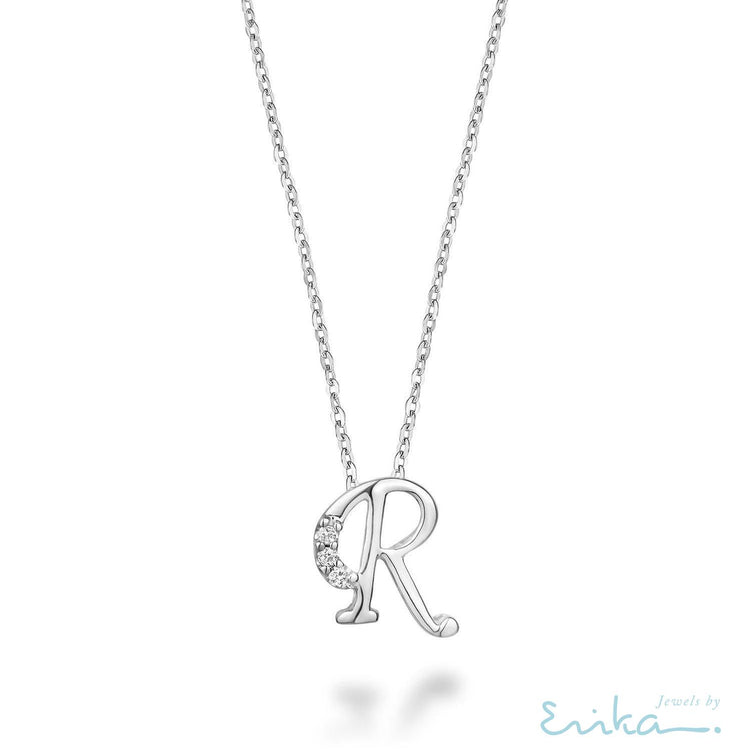 Mini Diamond Initials-RNB Jewellery