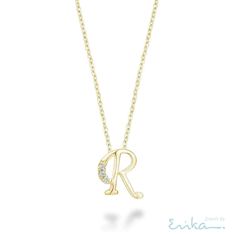 Mini Diamond Initials-RNB Jewellery