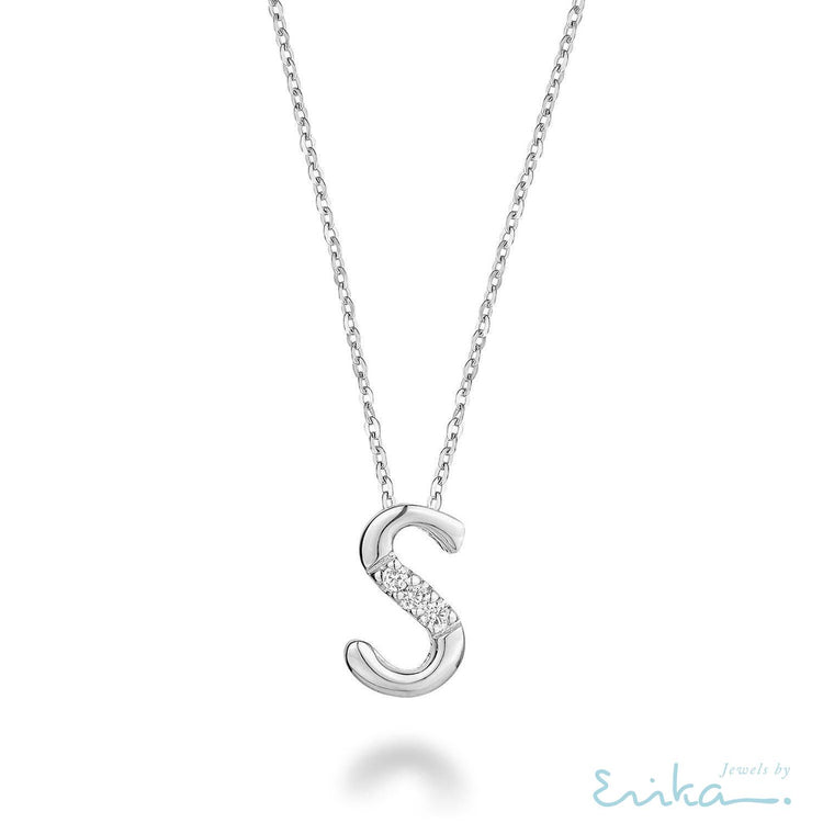 Mini Diamond Initials-RNB Jewellery