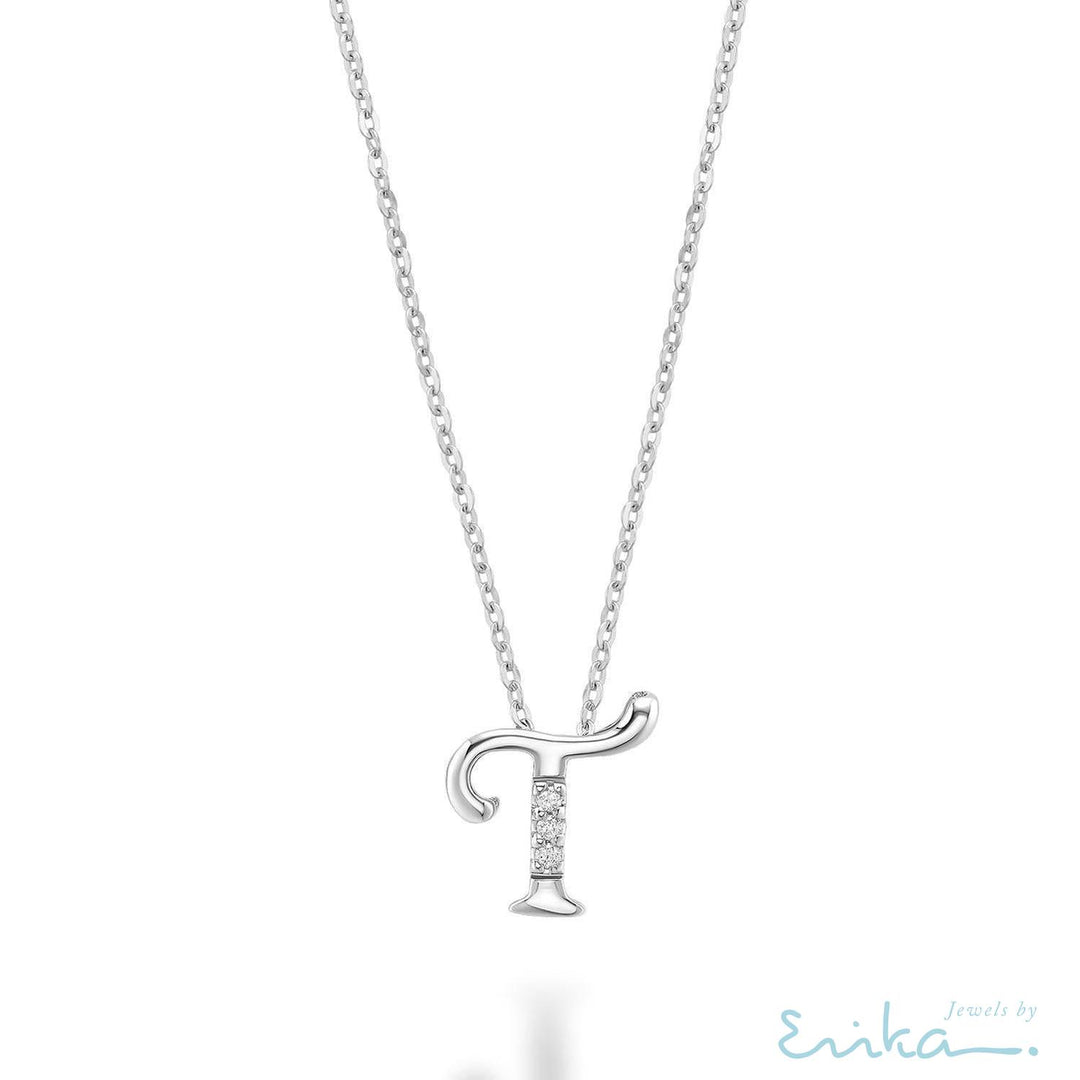 Mini Diamond Initials-RNB Jewellery