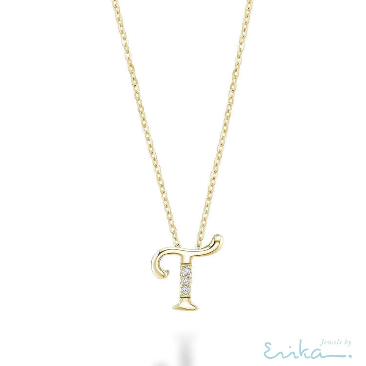 Mini Diamond Initials-RNB Jewellery