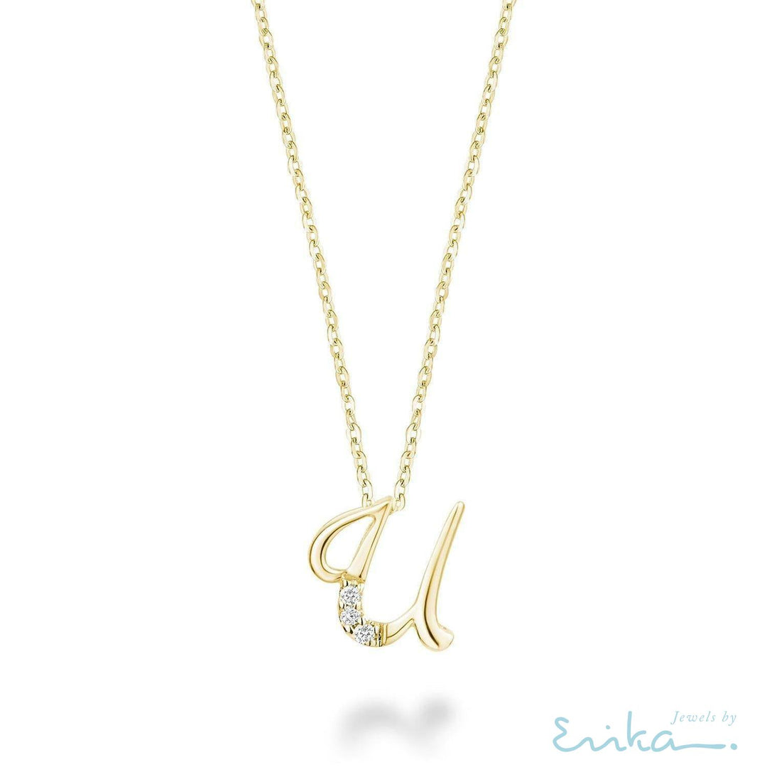 Mini Diamond Initials-RNB Jewellery