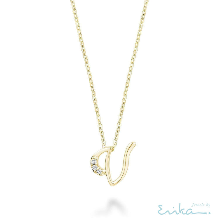 Mini Diamond Initials-RNB Jewellery