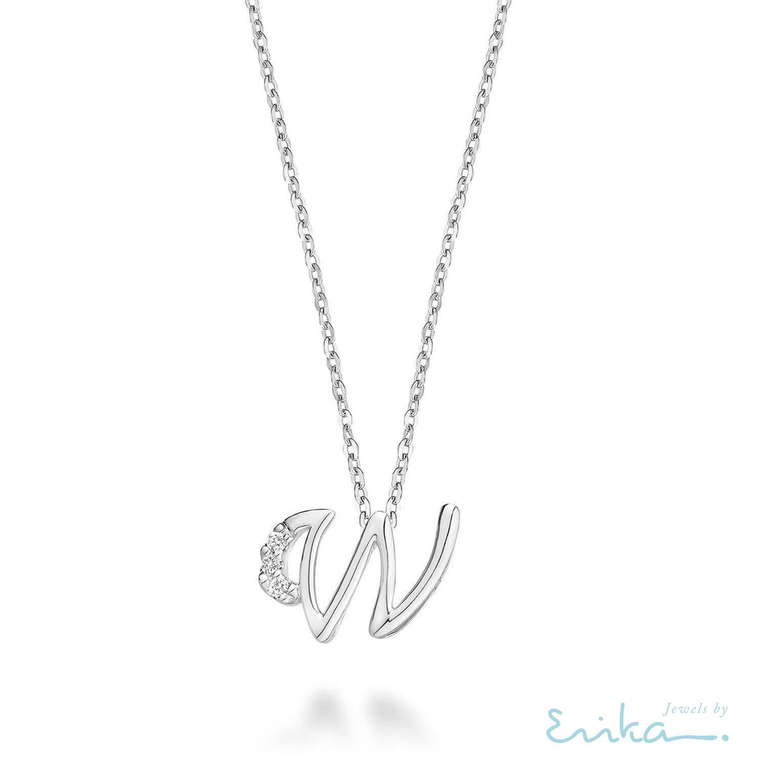 Mini Diamond Initials-RNB Jewellery