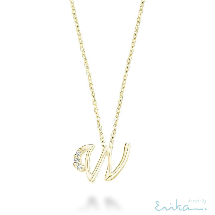 Mini Diamond Initials-RNB Jewellery