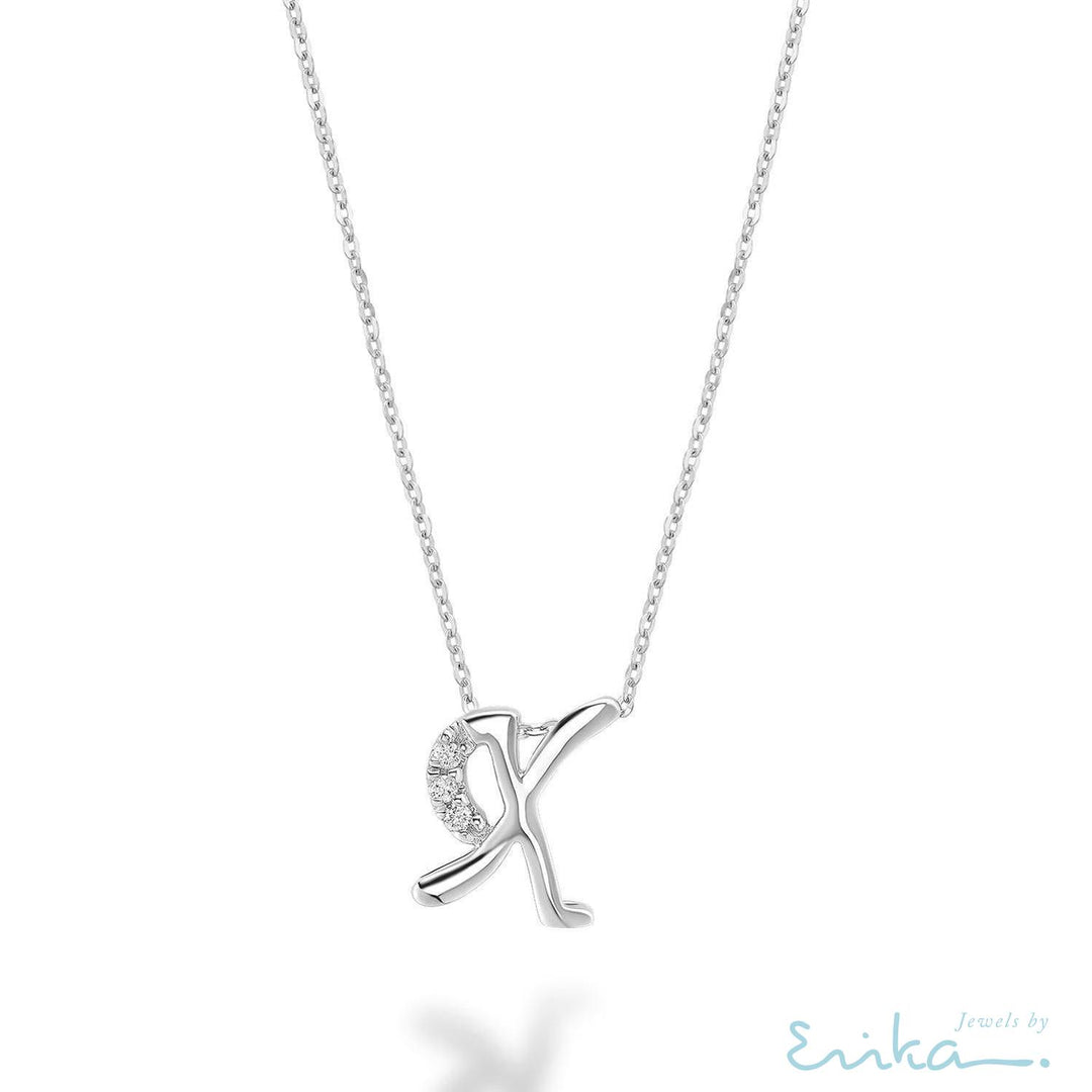 Mini Diamond Initials-RNB Jewellery