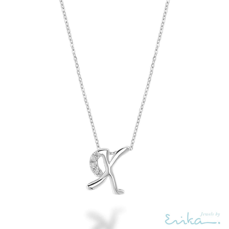 Mini Diamond Initials-RNB Jewellery