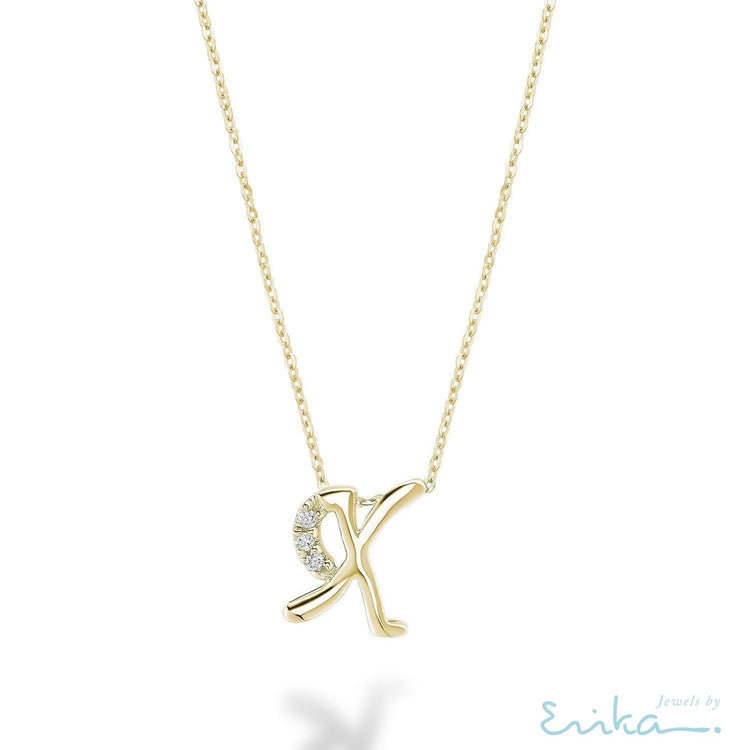 Mini Diamond Initials-RNB Jewellery
