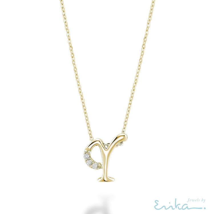Mini Diamond Initials-RNB Jewellery