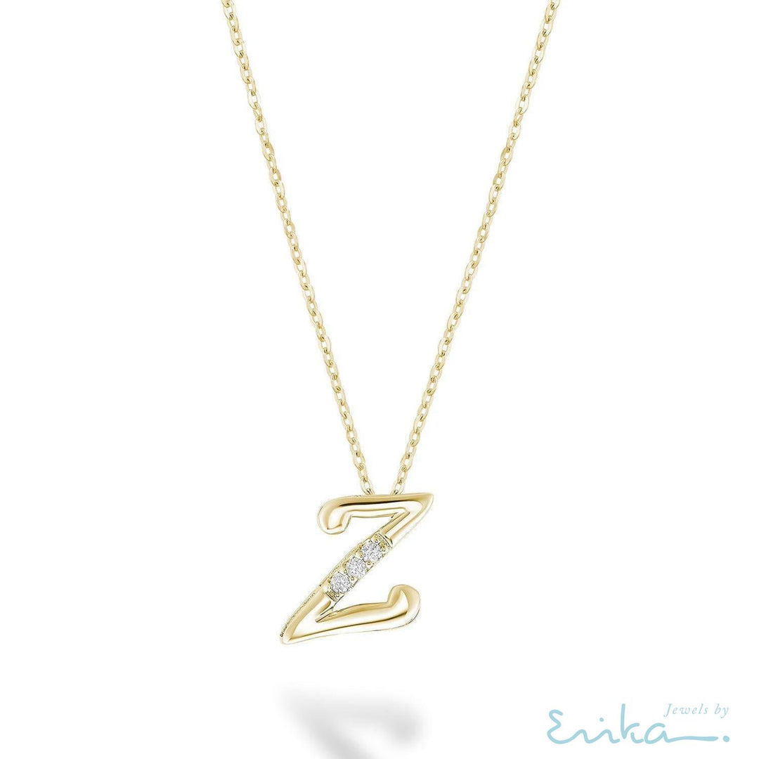 Mini Diamond Initials-RNB Jewellery