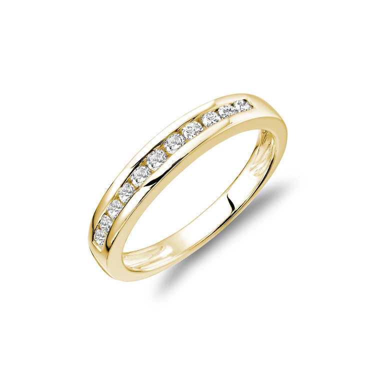 Channel Set Diamond Band - RNB Jewellery