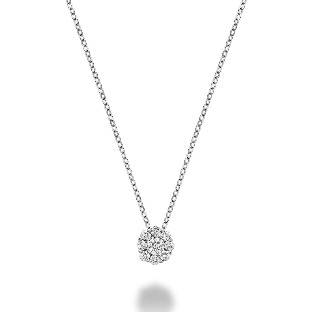 Cluster Diamond Pendant - RNB Jewellery