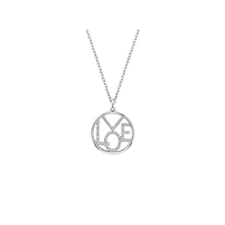 Diamond Love Pendant - RNB Jewellery