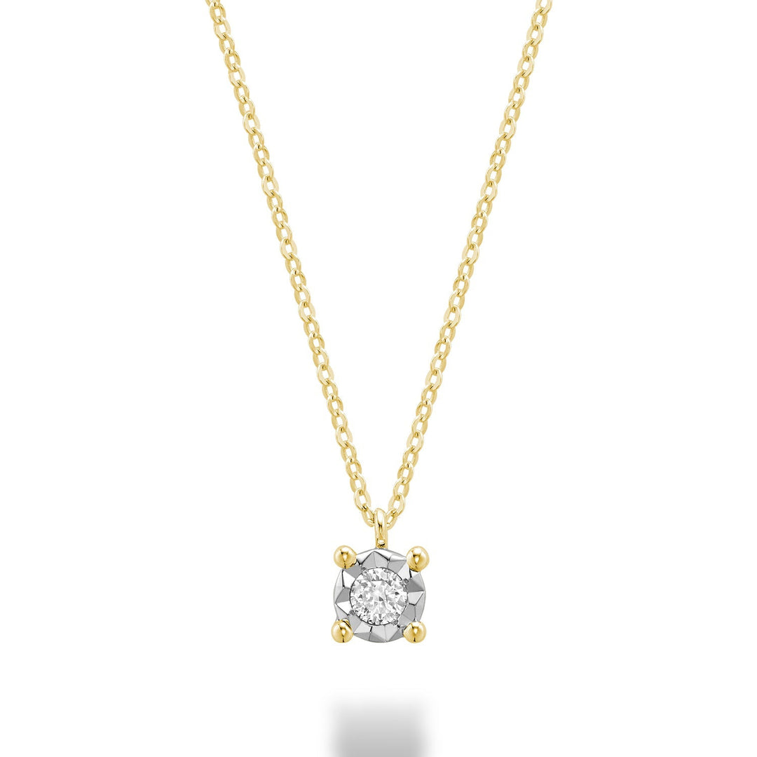 Illusion Diamond Pendant - RNB Jewellery