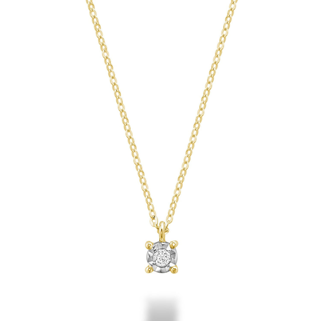 Illusion Diamond Pendant - RNB Jewellery