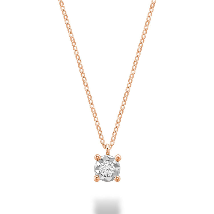 Illusion Diamond Pendant - RNB Jewellery