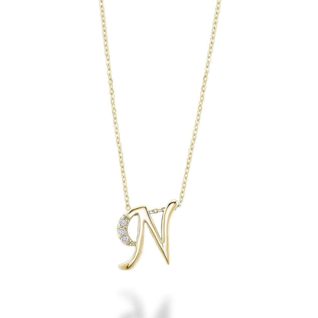 Mini Diamond Initials - RNB Jewellery