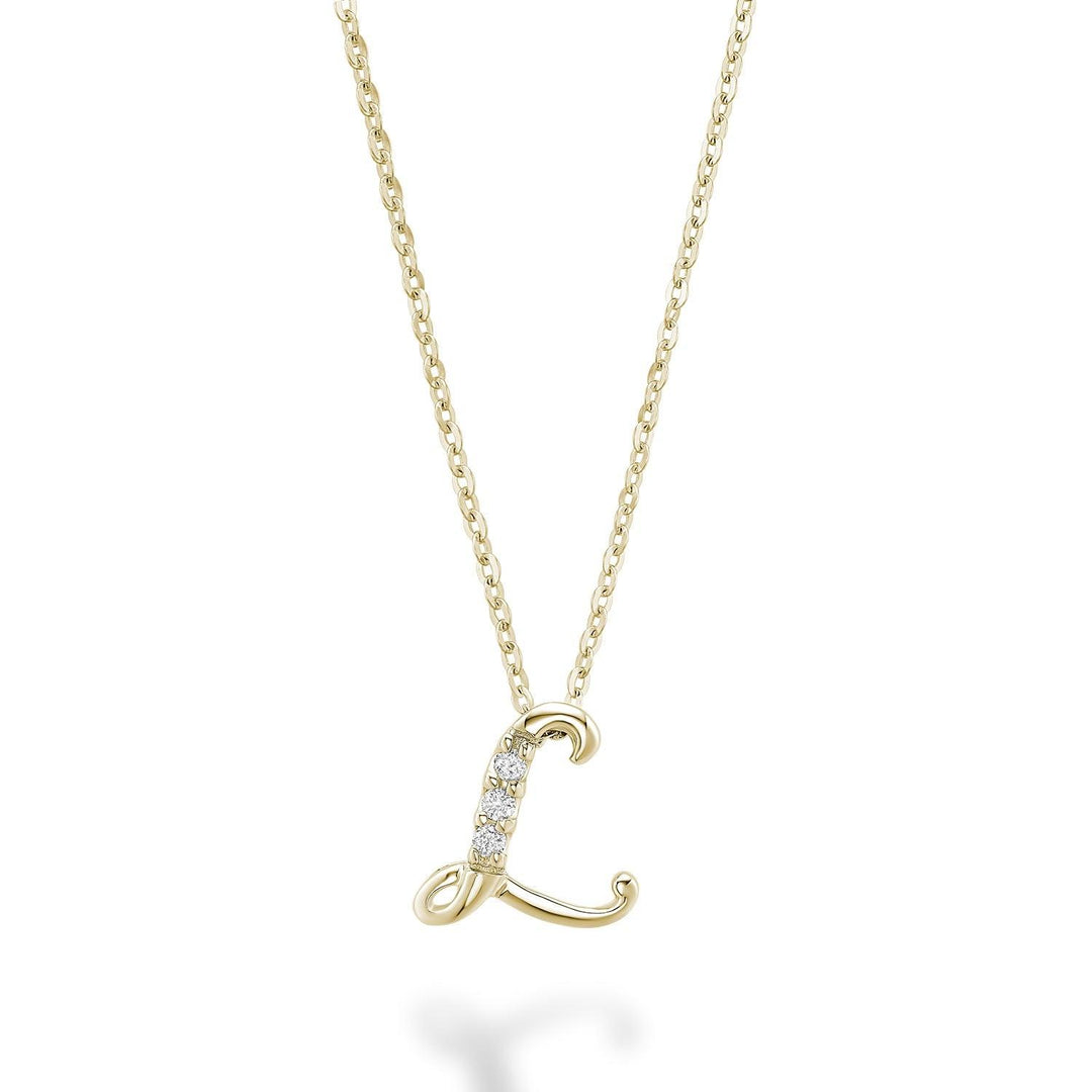 Mini Diamond Initials - RNB Jewellery