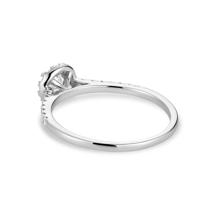 Round Diamond Halo Engagement Ring - RNB Jewellery