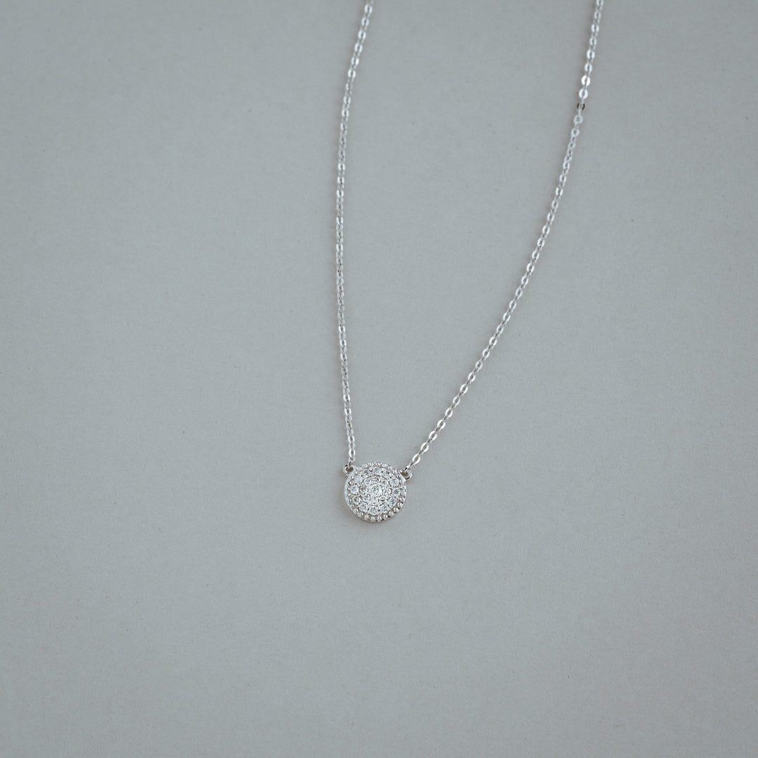 Round Diamond Necklace - RNB Jewellery