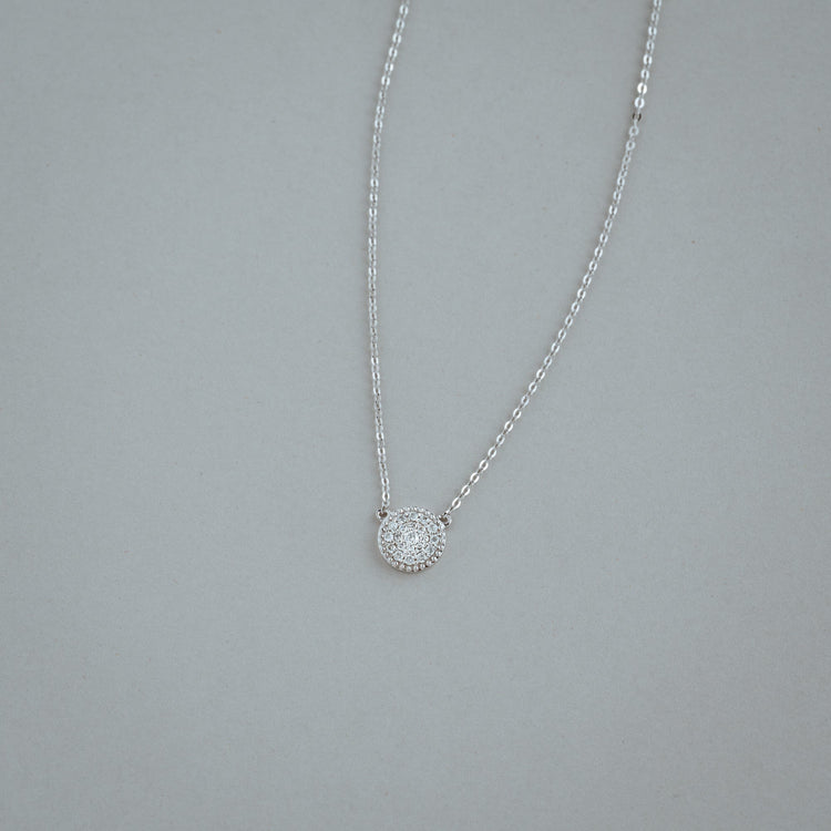 Round Diamond Necklace - RNB Jewellery