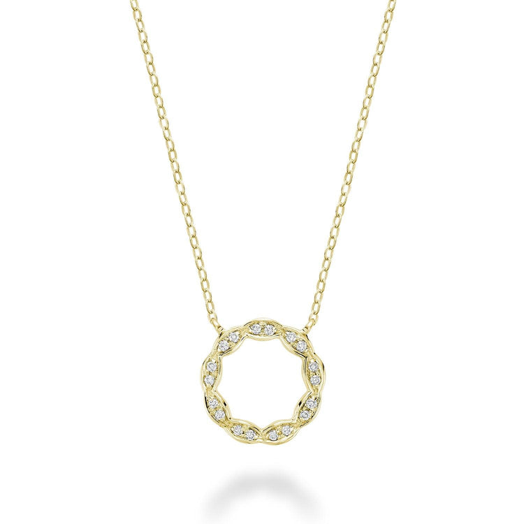 Round Marquise Diamond Pendant - RNB Jewellery