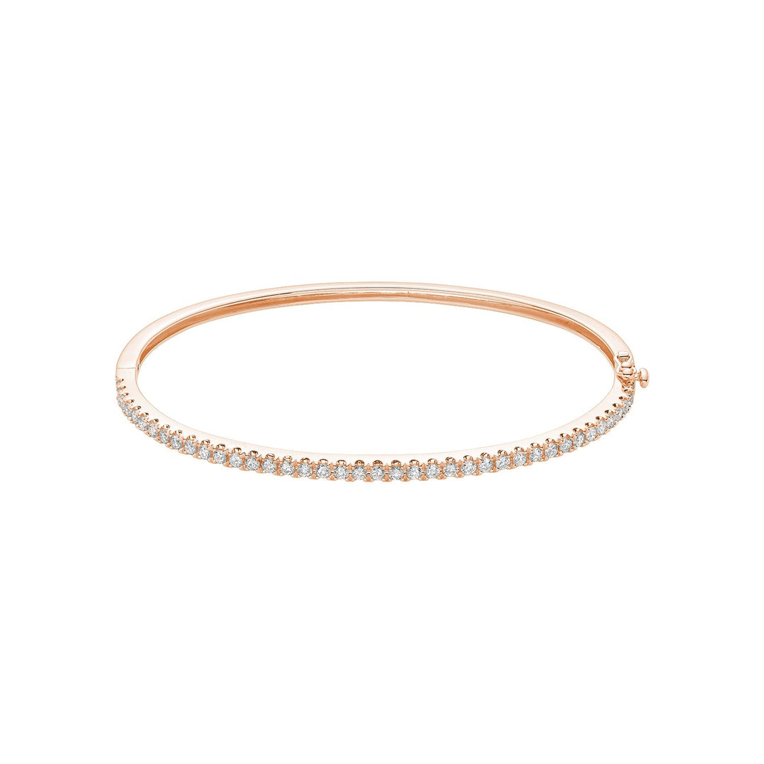 Semi Eternity Diamond Bangle - RNB Jewellery