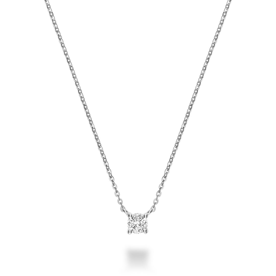 Solitaire Diamond Necklace - RNB Jewellery