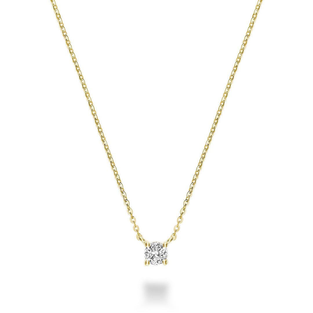 Solitaire Diamond Necklace - RNB Jewellery